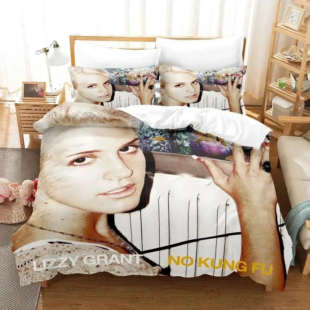 Lizzy Grant Bedding Set Boys Girls Twin Queen Size Duvet Cover Pillowcase Bed Kids Adult Fashion Home Textileextile