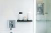Black Screw-on Bathroom Wall Shelf 301x131x37 Cm APO