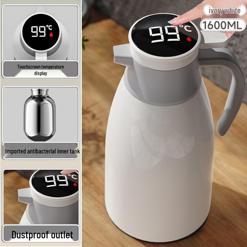 

2024 Большой емкости термос для дома, общежития и офиса - Новая модель для горячей и кипяченой воды 800ml to 2000ml