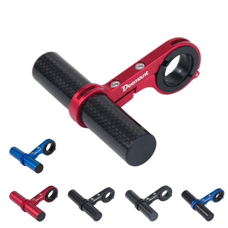 Fahrrad-Lenkerverlängerung, Carbon-Faser-Halterung, Aluminiumlegierung-Klemme für Fahrrad-Tachometer, Scheinwerfer, Licht, Lampenhalter