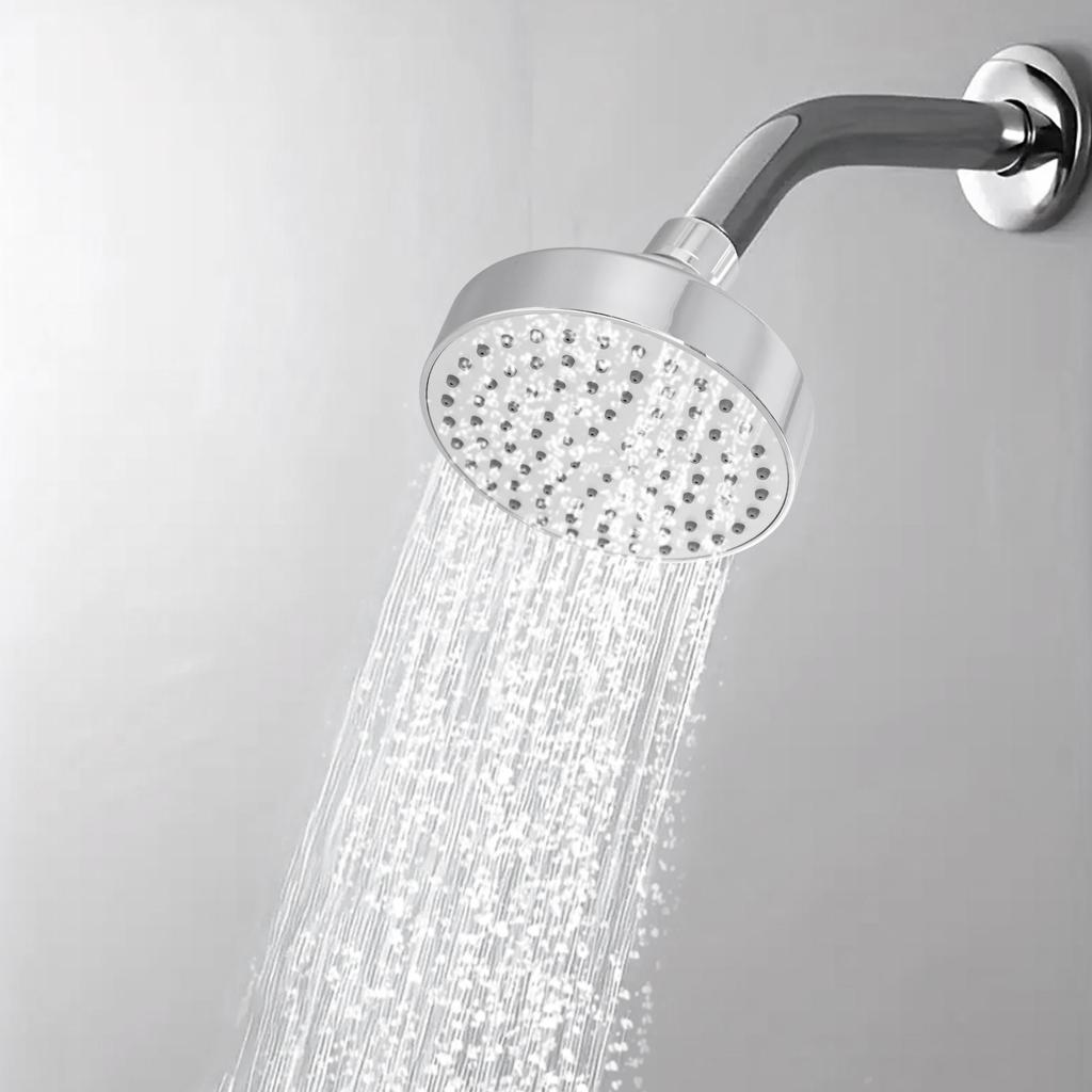 Quality Craftsmanship in Thickened ABS Plastic Rainfall Shower Head