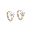 Exquisite Bow Mini Ear Cuffs: Cute, Niche Design Earrings for Sleep-Friendly, Versatile Wear on Ear Cartilage.