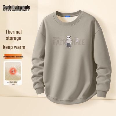Mark Fairwhale Men's Fleece Lined Crewneck Sweatshirt