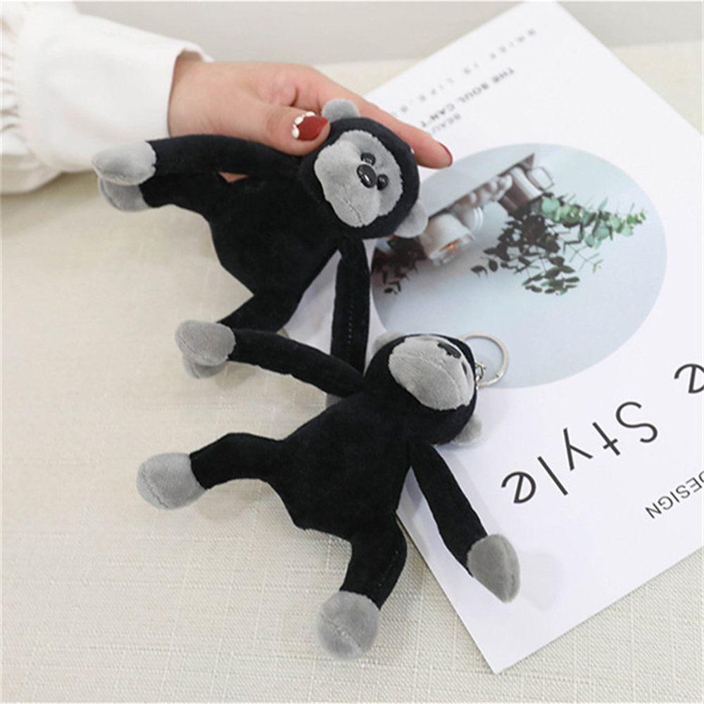 Gift Monkey Doll for Woman Keychains Doll Plush Pendant Chimpanzee Plush Dolls Plush Gorilla Toy