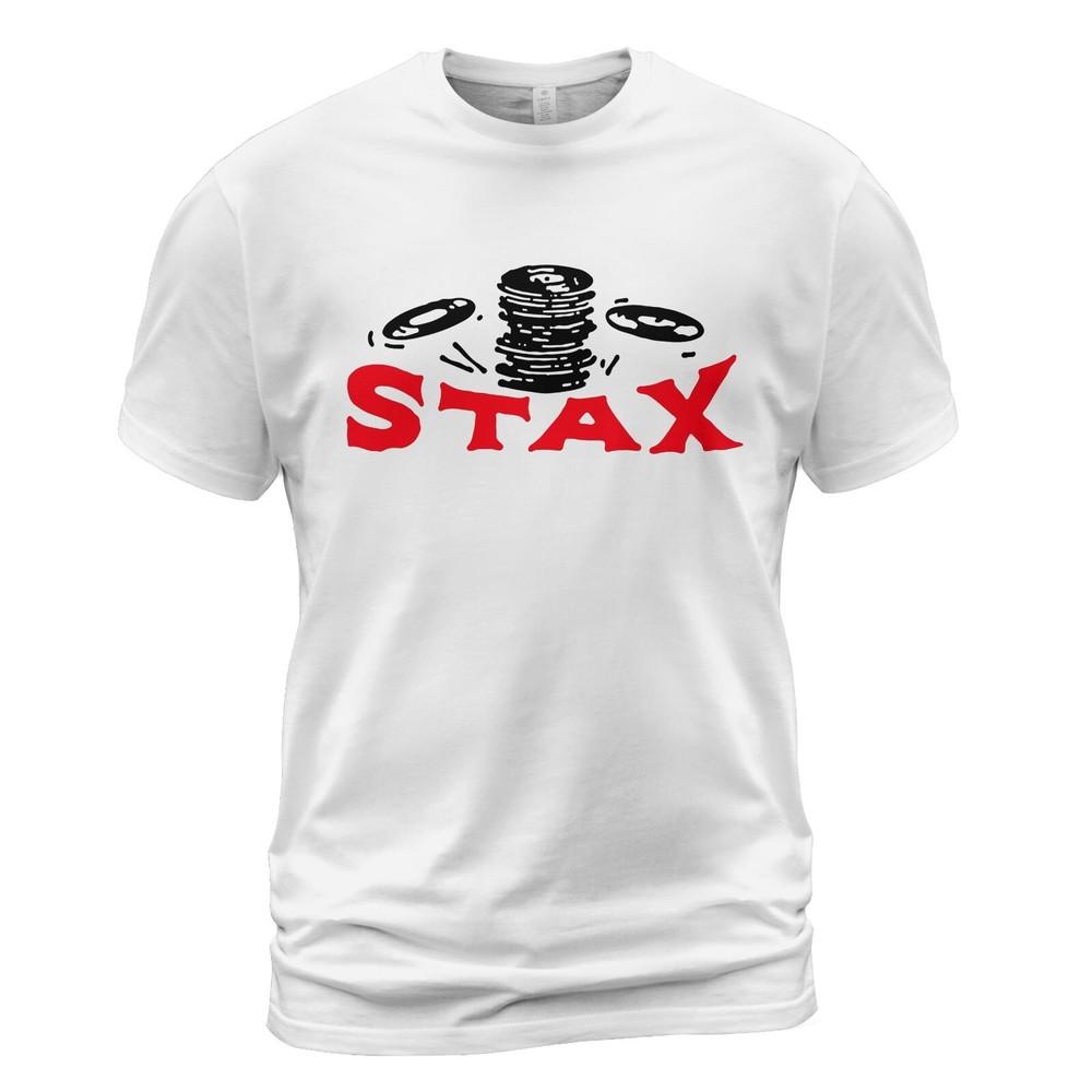 Stax Records Logo T-shirt Made in USA Size S-5XL Unisex T-Shirt XXXL