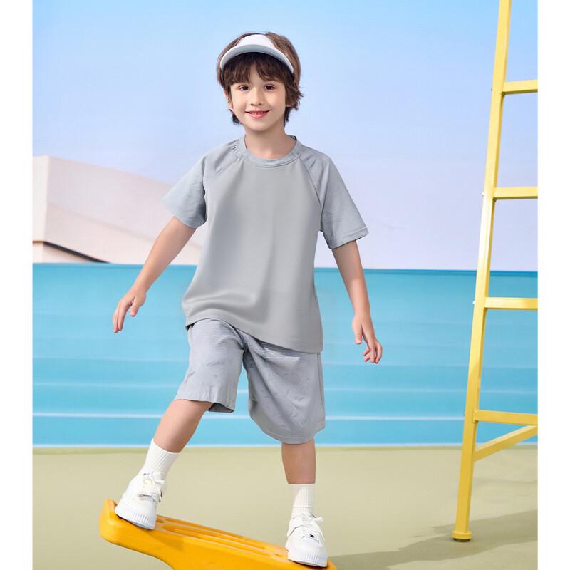 Montagut Boys  Summer Raglan Sleeve Casual Two-Piece Set 140