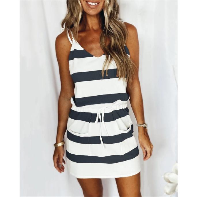 New Spring And Summer Vacation Daily Commuting Work Comfortable Sexy Elegant Women'S Fashion Printed Dress