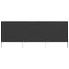 3 Piece Windscreen Mesh 400 X 160 Cm Anthracite