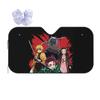 Kimetsu No Yaiba Demon Slayer Sunshade Windscreen Car Front Windshield Window Sun Visor Accessories Covers
