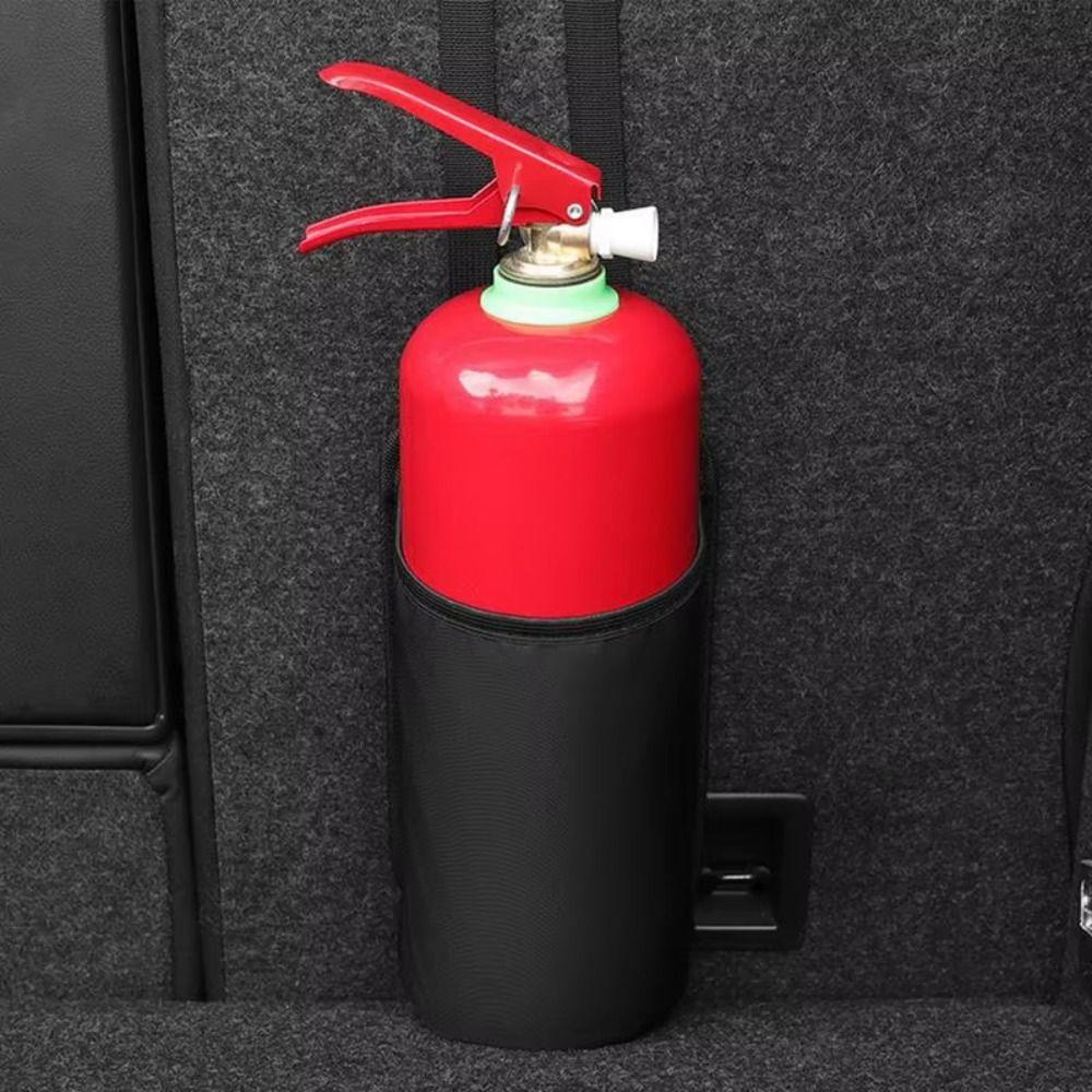 Hanging Bag Fire Extinguisher Holder Wear-Resistant Extinguisher Storage Bag  Car Trunk