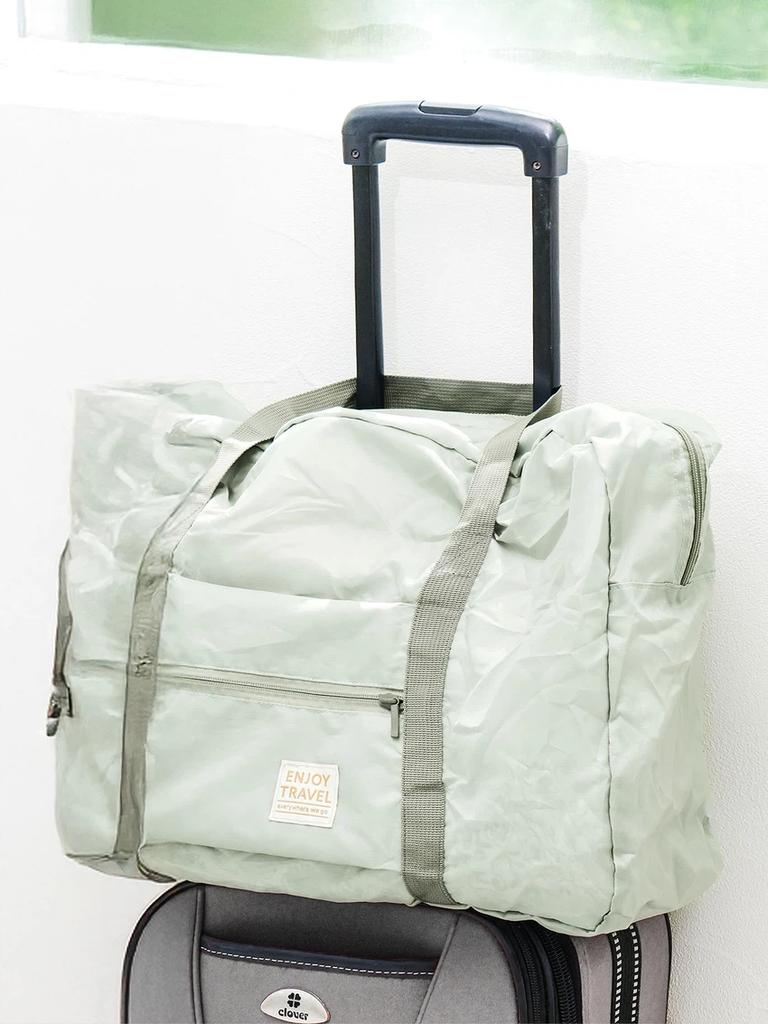 Foldable Travel Auxiliary Bag Light Grey