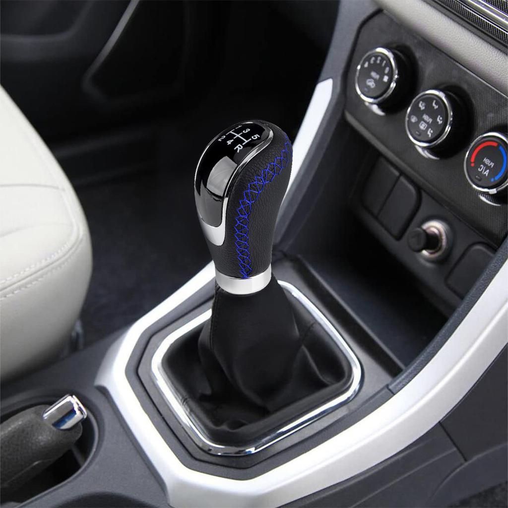 5/6 Speed Universal Gear Shift Knob R PU Leather Manual Gear lever knob Shift Replacement Modified daewoo nuance daewoo racer