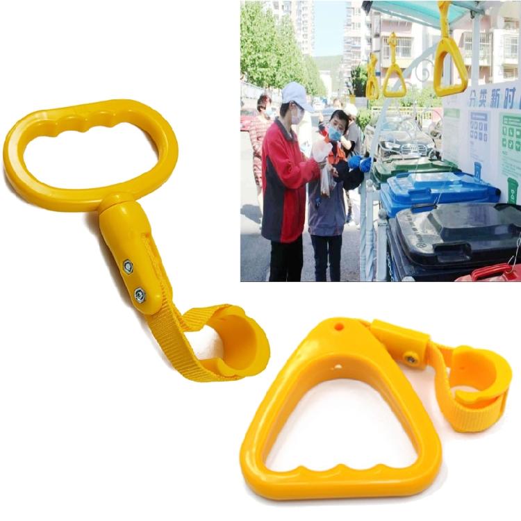 Removable for Triangle Bus Handle Pull Ring Car Train Handle Hand Drift Charm St