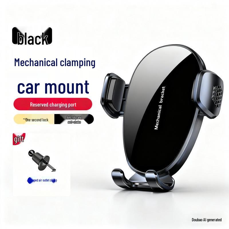 

New Anti-Slip Silent Arm Car Air Vent Mount Phone Holder