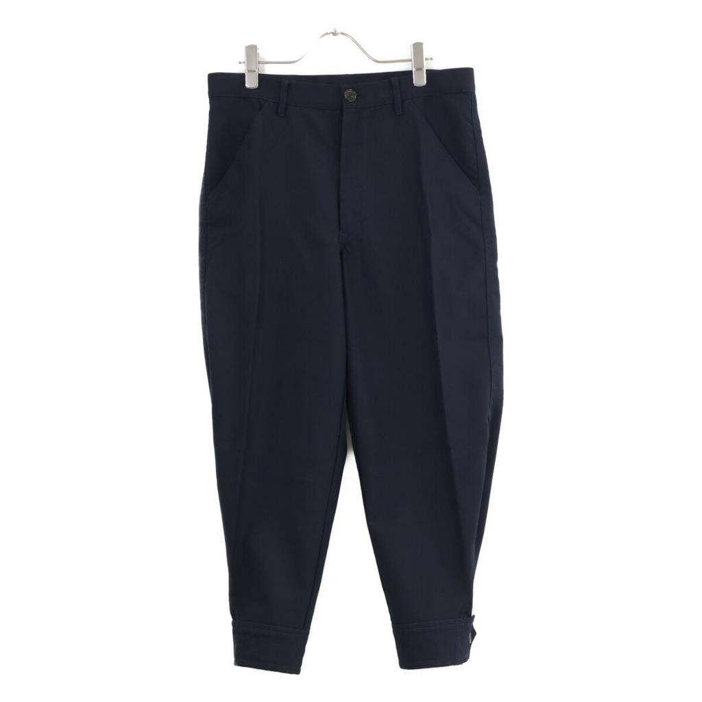 COMME des GARCONS SHIRT 24AW FN-P002 Pantalon en Laine Wool Pantalon Center Press Pants/ Bottoms S NavyUsed