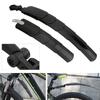 1 Set Plastic Outdoor Telescopic Mountain Bike Fender Front Rear Mudguard Fenders Bicycle Accessories