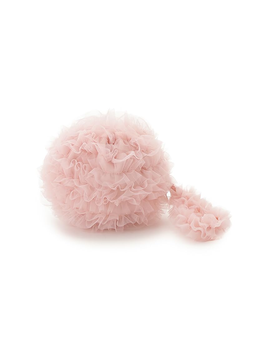 Volume Frill Tulle Pouch PWGB261527 Pink Free Size [Gelato Pique] Women s