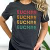 Euchre Shirt Gift For Card Player Midwest Retro T Her Cute Mom Game Night Fun