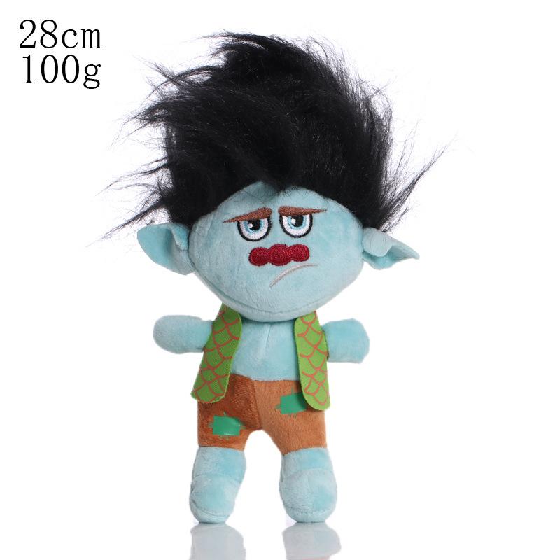 Cartoon Animation Trolls 2 Plush Doll for Children Poppy Blanche Anime Character Cute Christmas Gift New 27-32cm