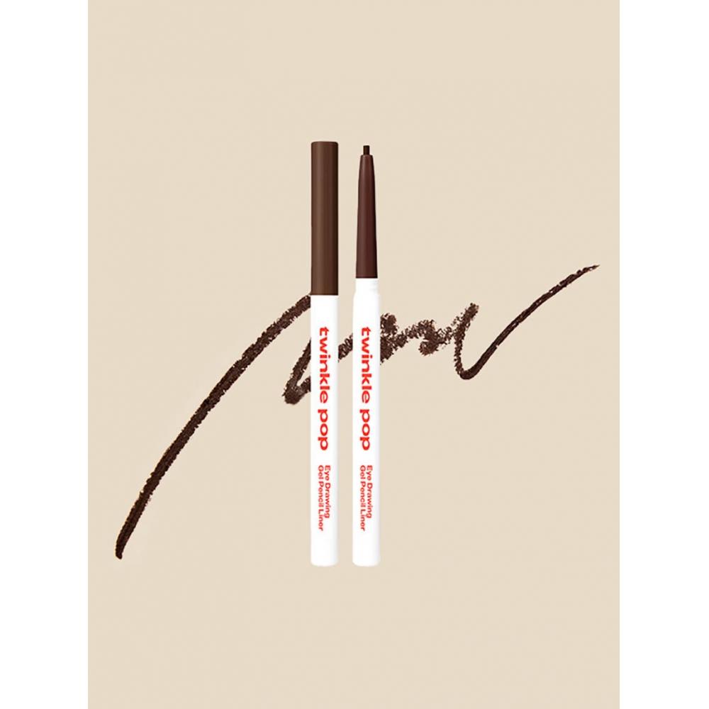 

Twinkle Pop Eye Drawing Gel Pencil Liner Deep Brown