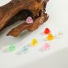 Pcs 10 Glow-In-The-Dark Cute Octopus Resin Desktop Decorations Ornaments Diy Handmade Hairpin Keychain Accessories Toys