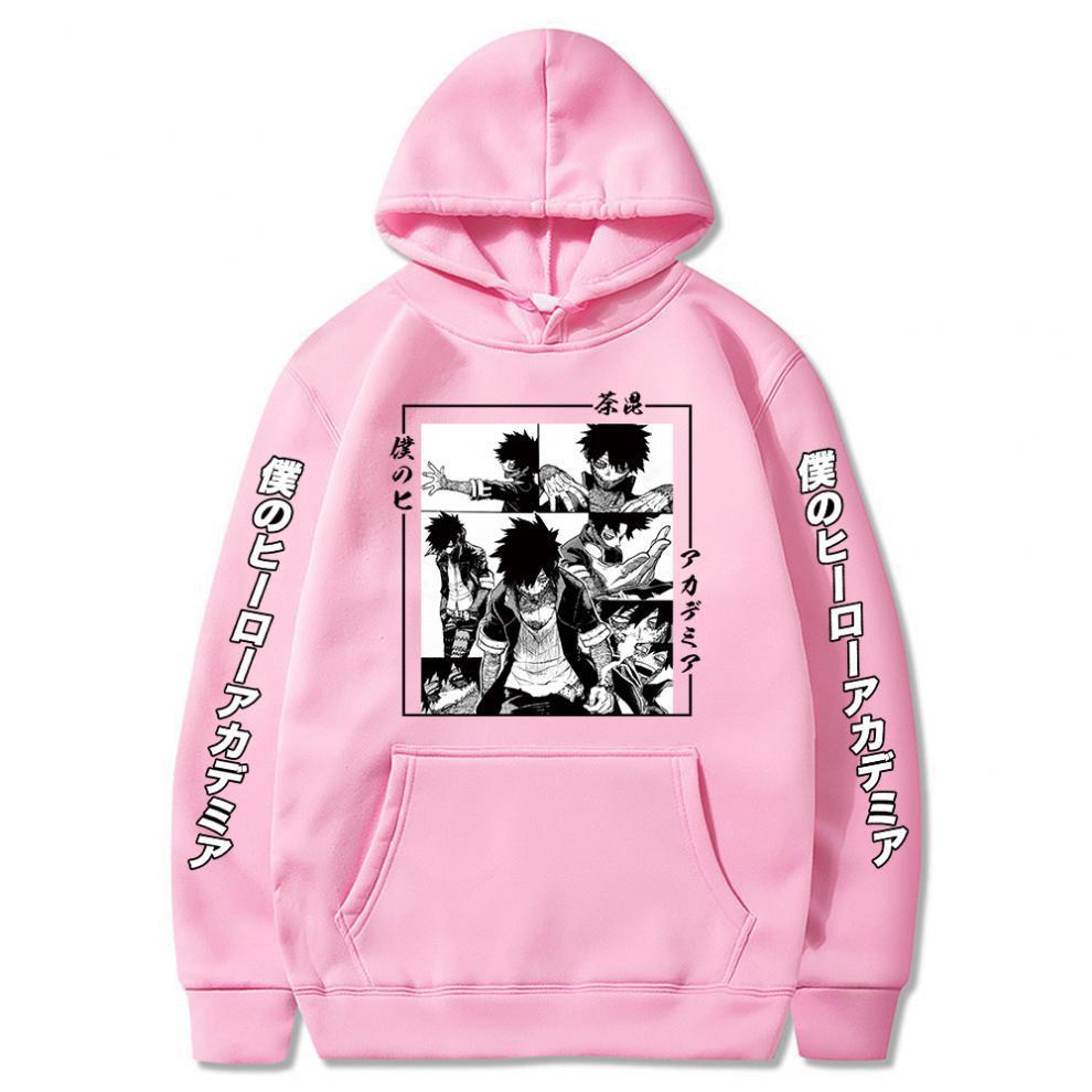 My Hero Academia Bakugou Dabi Hoodie Fashion Design Men's Women's Sweatshirt Fleece Oversized Couples Streetwear Hoodies