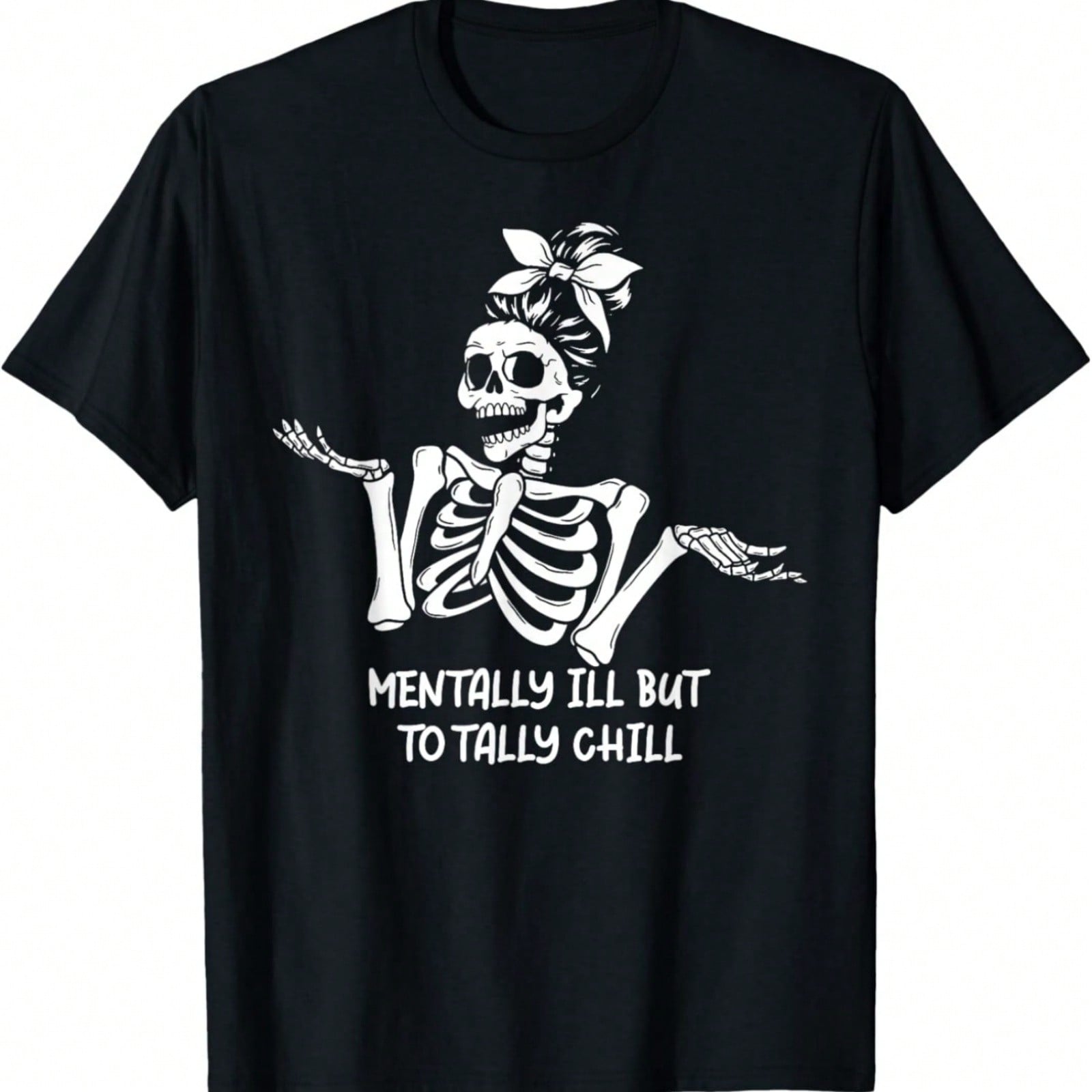 tally Ill But Still Chill T-Shirt S разноцветный
