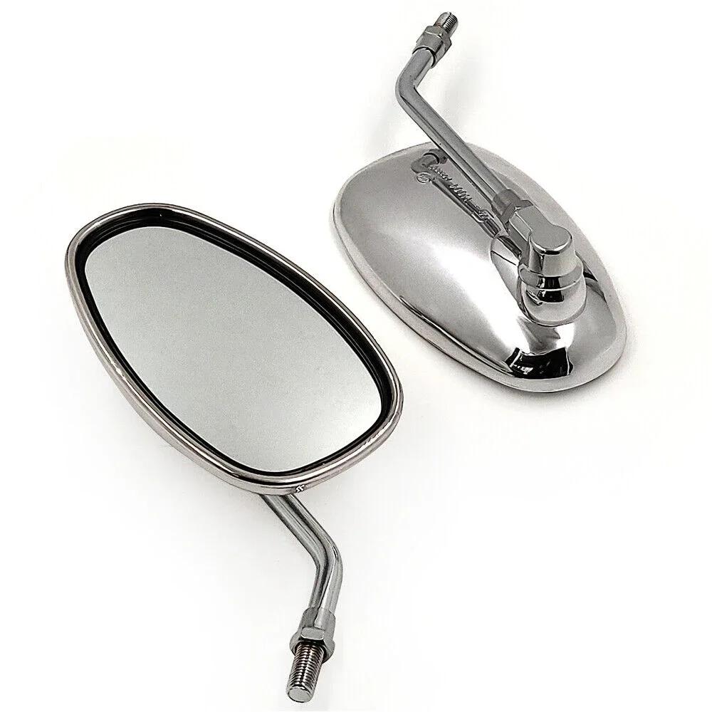 Motorcycle Racing Mirrors 10mm for YAMAHA XVS400 XVS1100 XVS1300 XV1900 XV1700 XV1600 V Star 1100 XVS1100