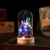 Christmas tree night light immortal flower cartoon ornament desktop decoration table LED light gift ornament