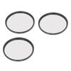 3Pcs 72mm Star Filter Kit 4 Points 6 Points 8 Points Slim Variable Starburst Filter with Storage