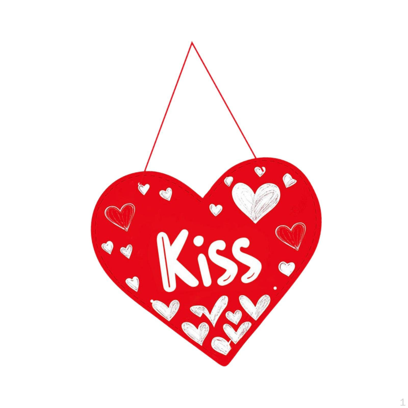 

Couples Love Wall Plaque Hanging Sign for Friends Indoor Outdoor Paper Ornament Style B