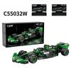 2024 MOC Sauber F1 Team C44 Formula-1 F1 Racing Car Number 24 Sports Car Building Blocks City KICK Car Bricks Toys Holiday Gifts