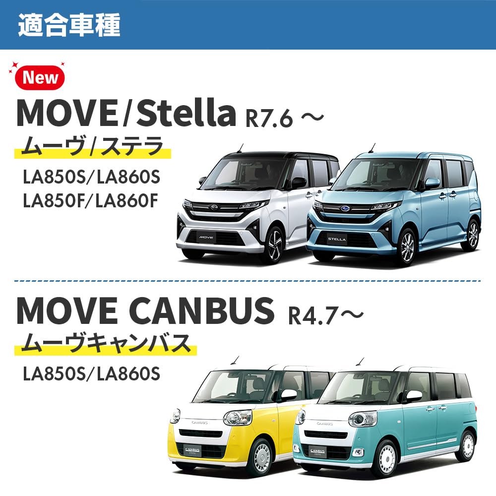 Bull Parts Idling Stop Canceller, Daihatsu Move Canvas from July 2016 (LA850S LA860S) Complete