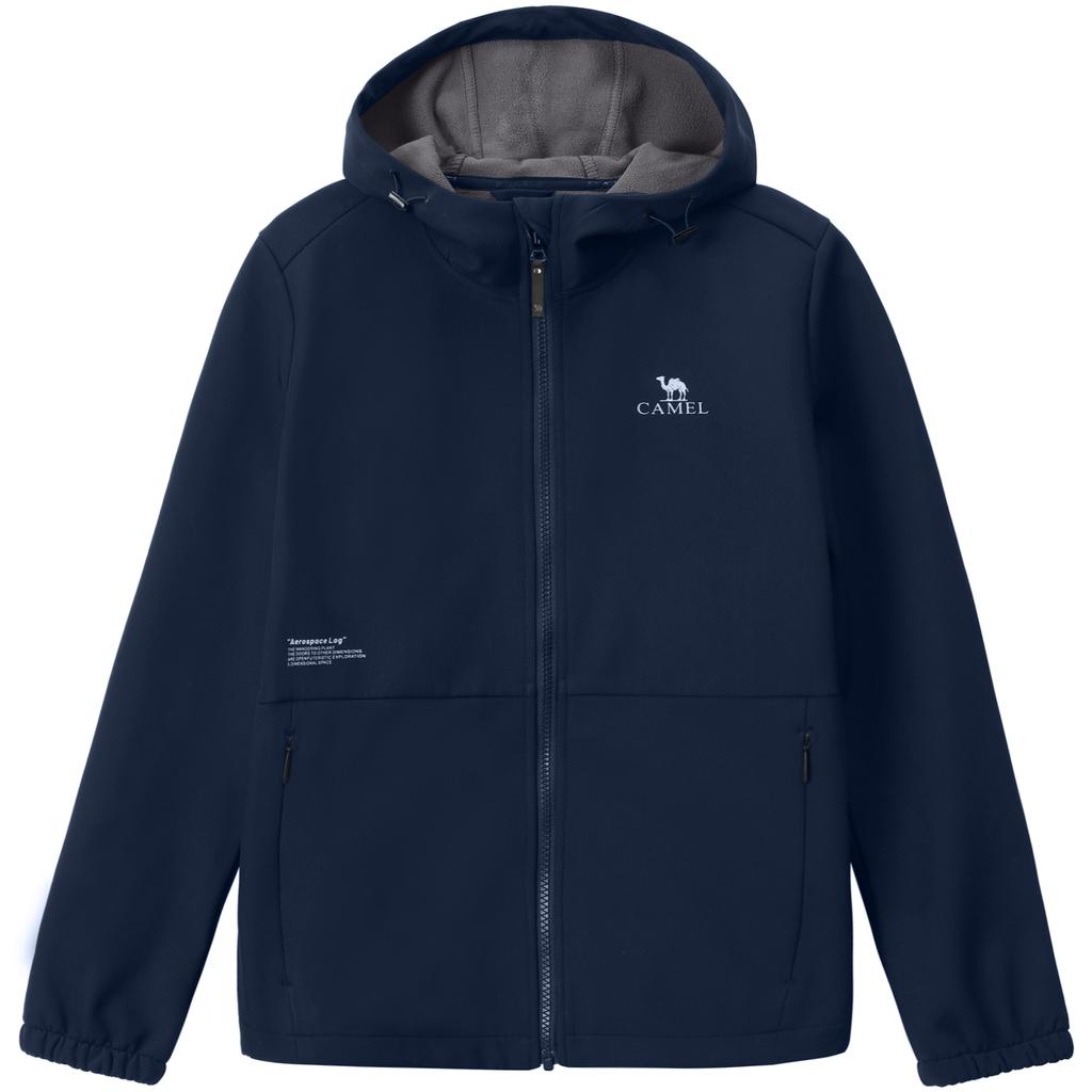 CAMEL Softshell Jackets Men's Hooded Moderate A0W218143