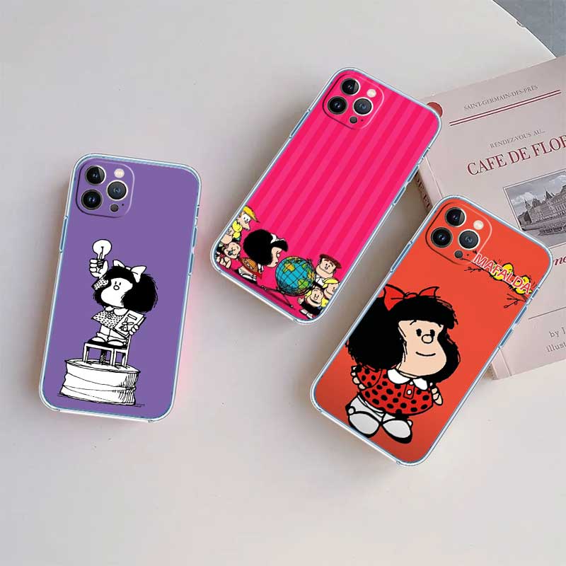 RE44 M-Mafaldas Transparent Phone Case for LG K22 K30 K40 K40S K41 K42 K50 K50S K51 K51S K52 K61 K62 K71 K92 Q60 Q61 V40 V50 V60