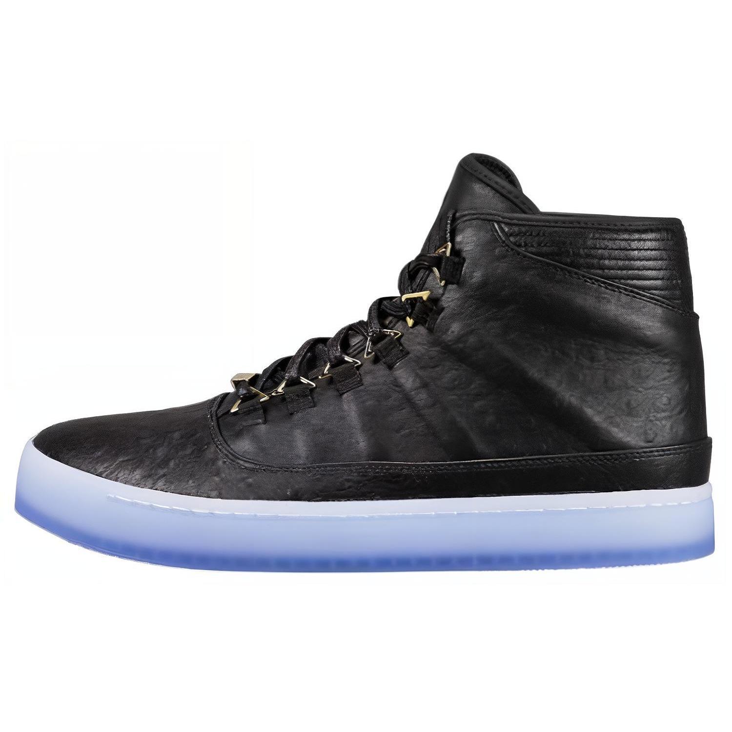 

Jordan Westbrook 0 Prm BHM Abrasion Resistant Breathable High top Vintage Basketball Shoes Men s Black 838817-035 45