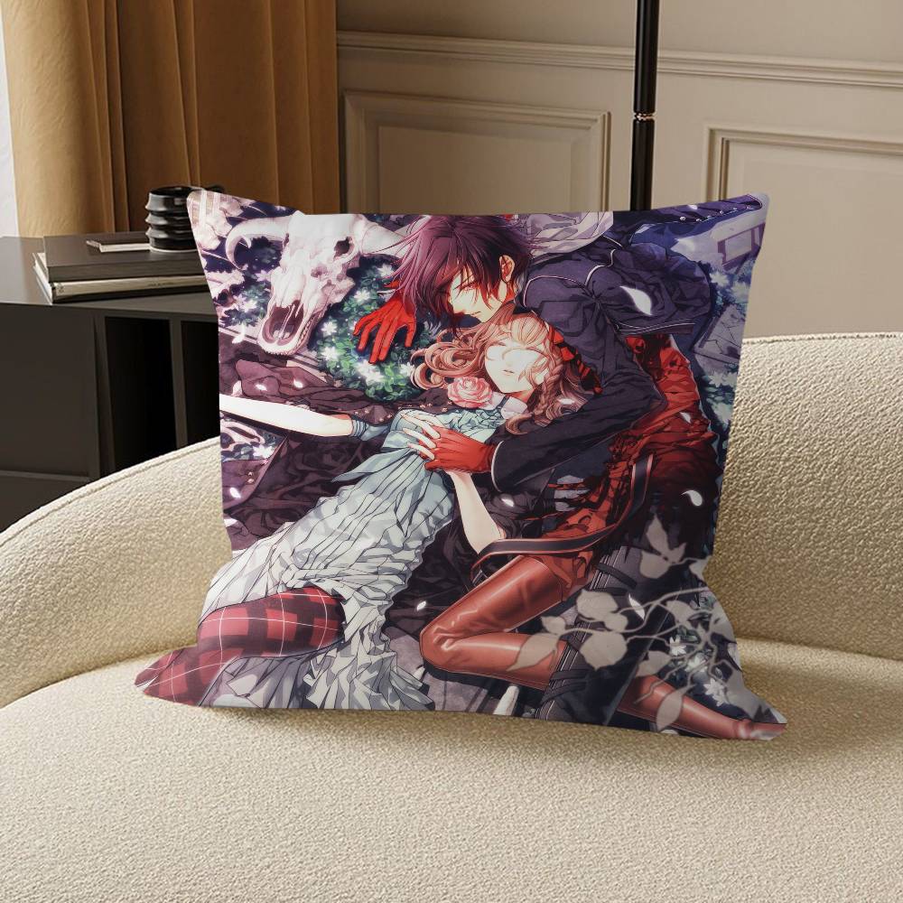 A-Amnesia Cushion Cover Car Throw Pillow Case For Sofa Car Christmas Gift 40x40cm 45x45cm