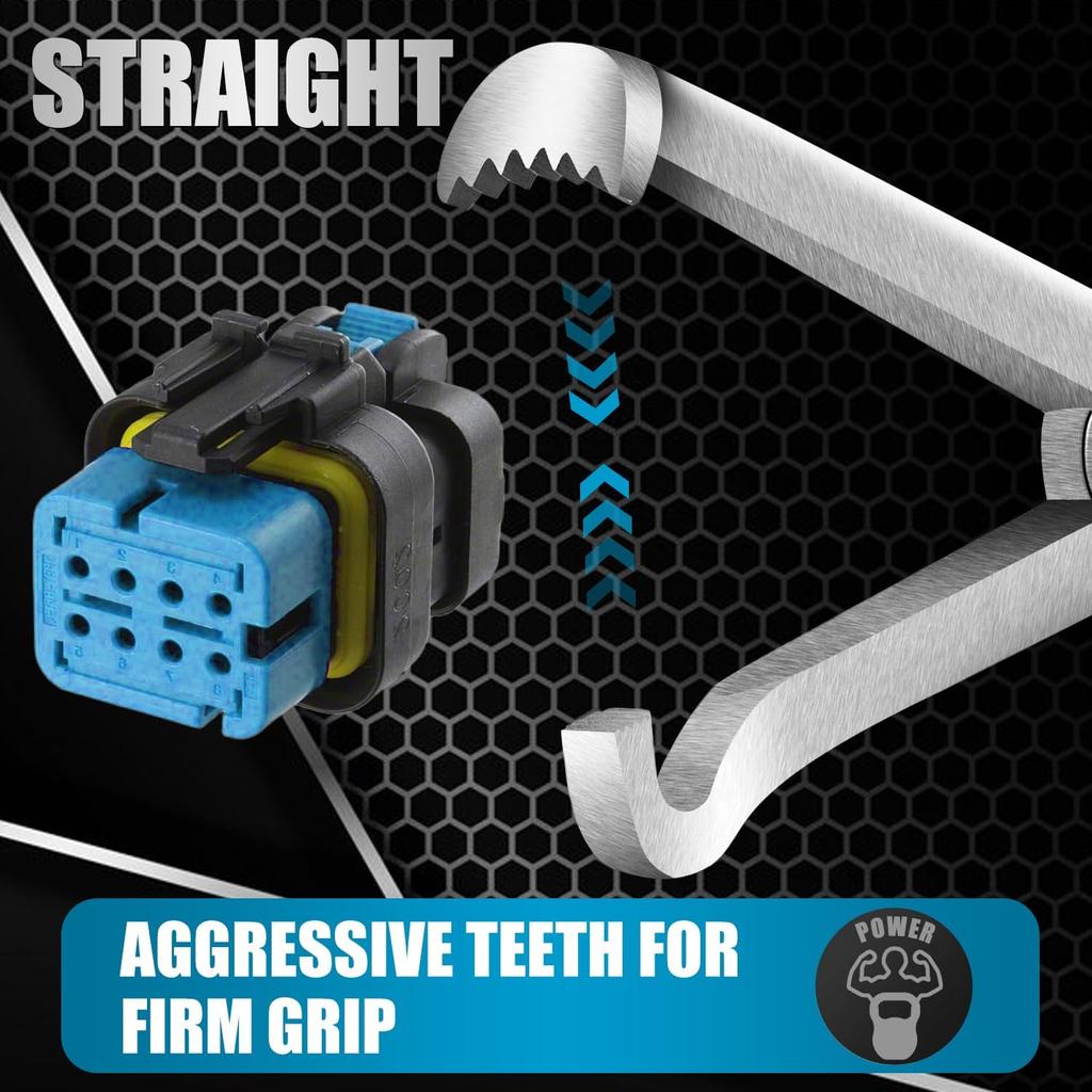 Electrical Disconnect Connector Pliers 37960, Electrical Connector Separator 13120, Automotive Electrical Plug Pliers, Terminal Removal Tool