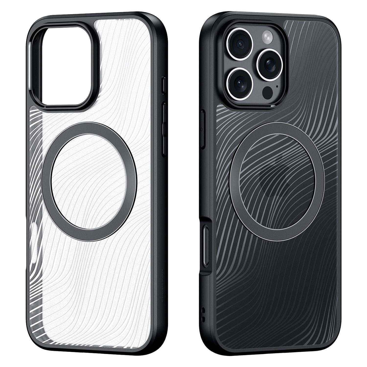 

DUX DUCIS Aimo Series for iPhone 16 Pro Max Phone Case Compatible with MagSafe (REACH Certification) Black