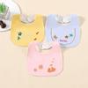 Waterproof Baby Bibs For Newborn Baby Boy Girl U Shape Infant Feeding Bib Embrodiery Saliva Towel Baby Aprons For Teeth Drool