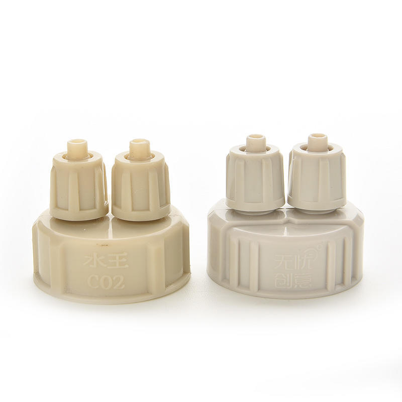 Diy Co2 System Kit Generator Part Bottle Cap With Tubes For Planted Aquarium