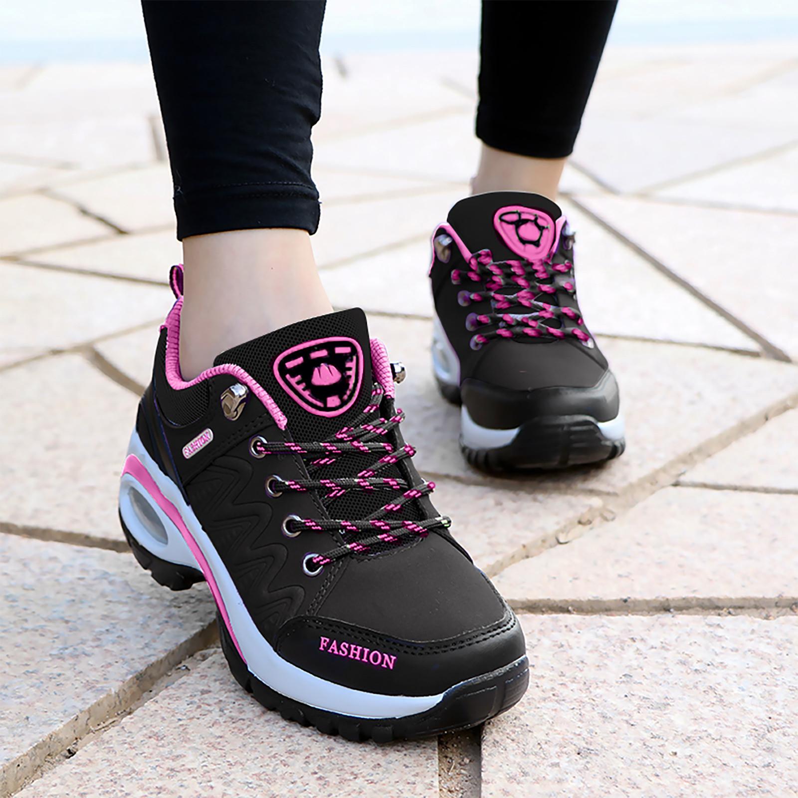 

Women New Black High Quality Suede Leather Casual Shoes Cushion 35 чорний
