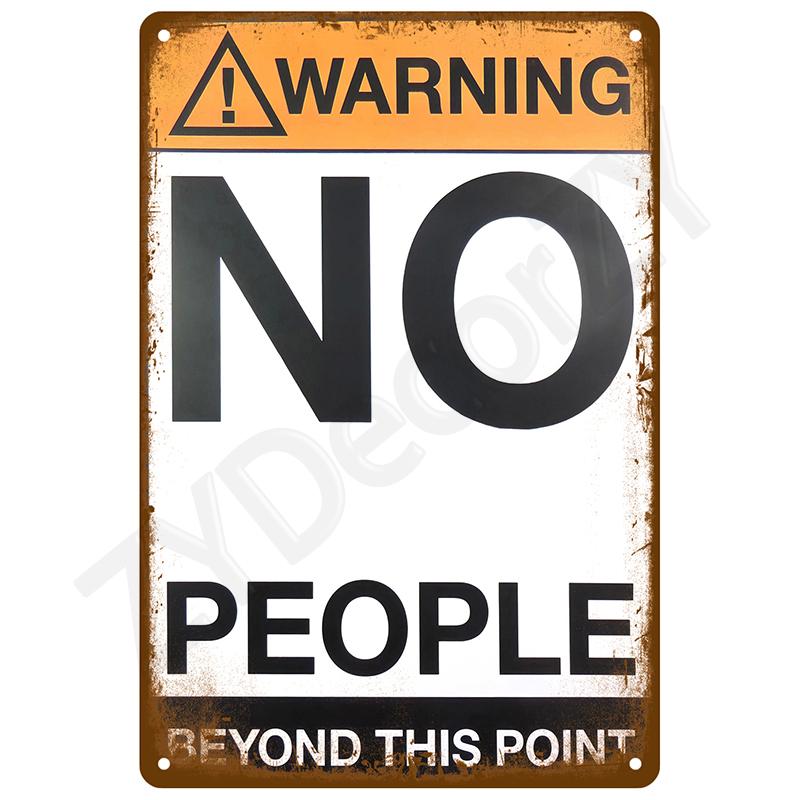 Retro Wall Art Mural Outdoor House Bathroom Home Room Decorations Decor Vintage Metal Signs Plates Tin Sign Posters Man Cave Bar