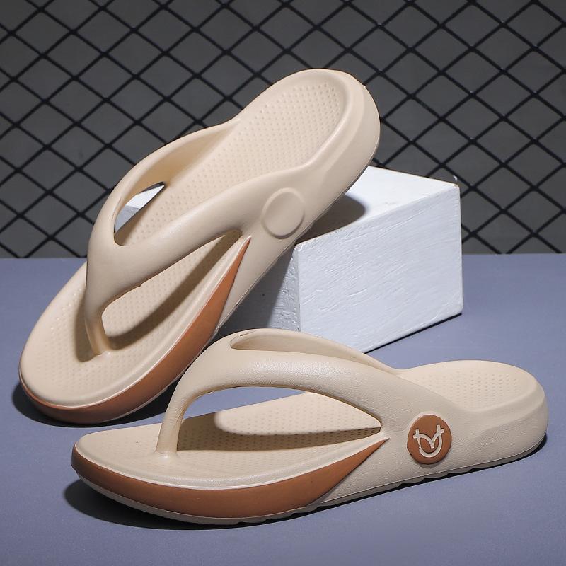 

Мужские шлепанцы, летняя верхняя одежда, на толстой подошве, с мягкой подошвой, прохладные тапочки для пляжа, спорта на открытом воздухе и отдыха, утягивающие тапочки 44-45