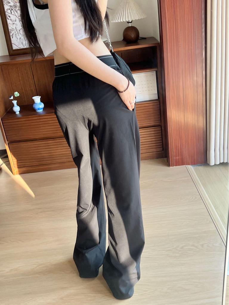 ALO Damen Sommer-Yogahose mit hoher Taille und weitem Bein - Dehnbar, Locker, Vielseitige Fitnessbekleidung