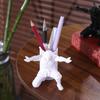 Funny 3D Printed Pen Stand Stable Desktop Organizer Ninja Warrior Pen Holder  Home Office