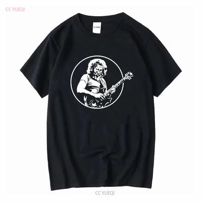 Jerry Garcia T-Shirt lang oder kurzärmelig vintage gewaschen Designer-Kleidung Streetwear dehnbar lässig Mann Unisex