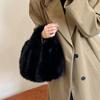 Yogodlns Mode Niedliche Weiche Plüschtasche Für Frauen Mädchen Luxuriöse Flauschige Tragetasche Vielseitige Exquisite Herbst Winter Pelz Schulterhandtasche Geschenke