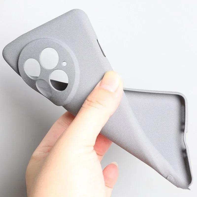 For Oneplus 13R 13T 13S Matte Sandstone Soft Phone Case For One Plus 12R 11 1+ACE 5 Pro Silicone Proetction Cover Non-Slip Shell