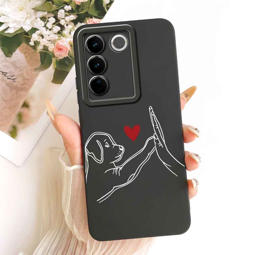 For Vivo S16E Casing Cute Rabbit Candy Painted Cover Phone Case For Vivo S 16E S16E Soft V2239A Shell 6.62" Fundas